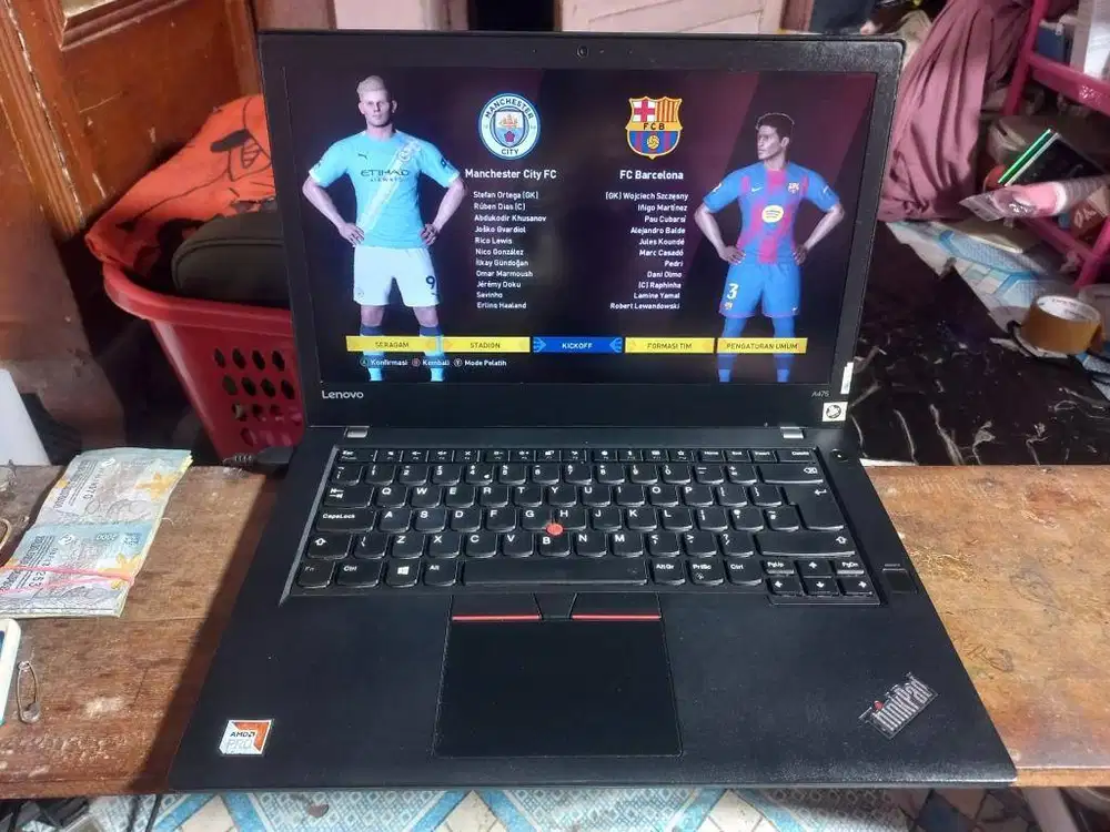LENOVO THINKPAD A475 AMD A12 FHD RAM 8 GB SSD 256 GB FULLGAMING