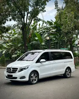 Mercedes Benz V220 Diesel Solar Putih 2016 Simpanan Antik Murmer Ori