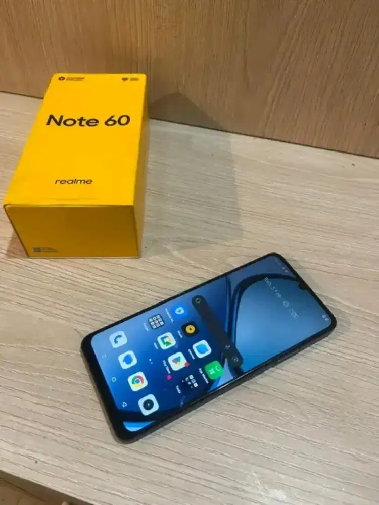 realme note 60 4+8/64 fullset segel orian no minus