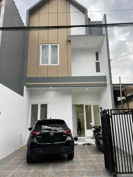 Rumah baru siap huni modern di Kayu putih Jakarta Timur