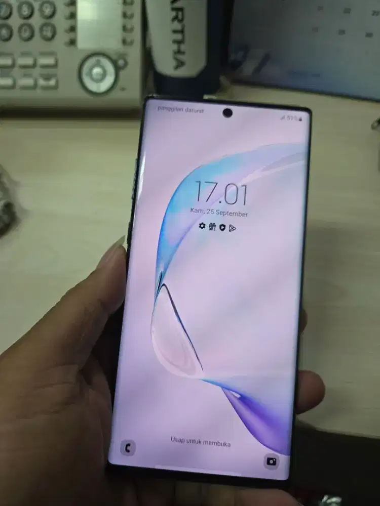 Dijual samsung galaxy note 10 plus, kondisi ok banget