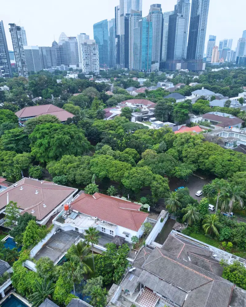 Rumah siap huni di senopati kebayoran baru jakarta selatan