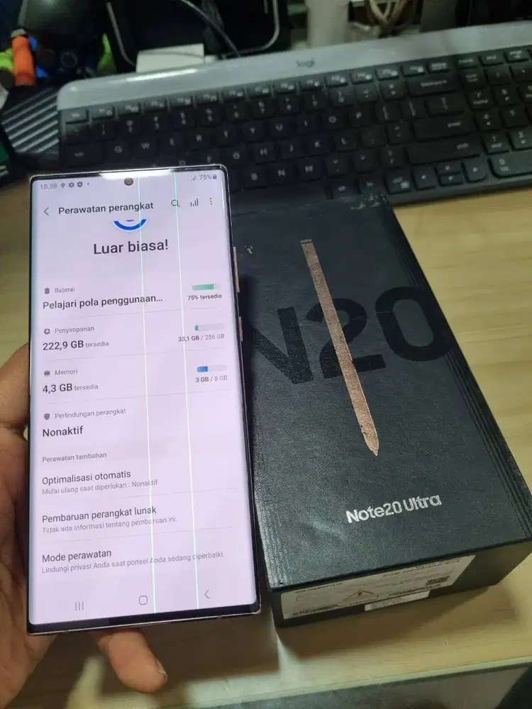 Samsung Note 20 Ultra Sein