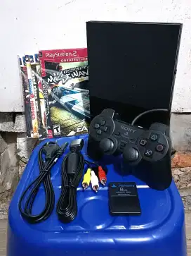 Ps2 slim/tipis kaset (bekas)