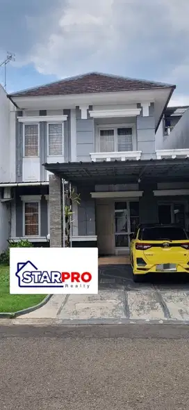 RUMAH 2 LANTAI DI KOTA WISATA CIBUBUR, SUDAH SHM.