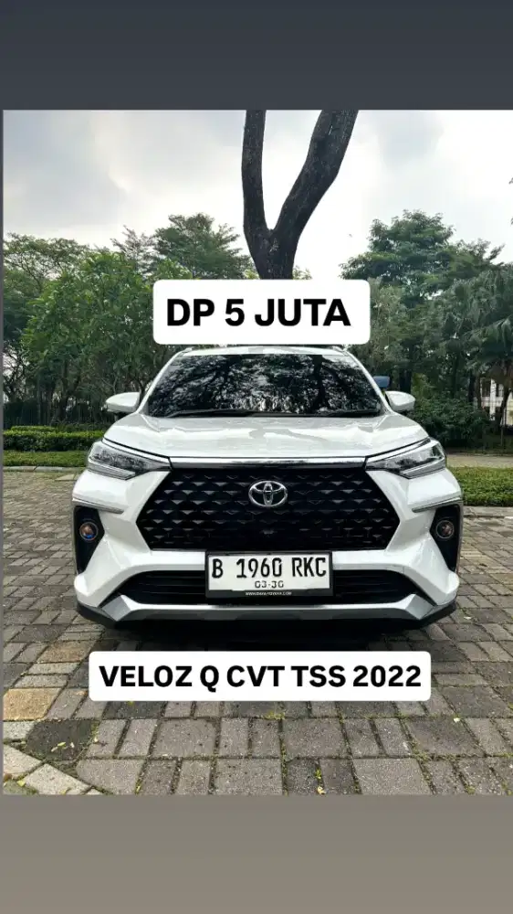 DP 5 JUTA AJA VELOZ Q CVT TSS 2022