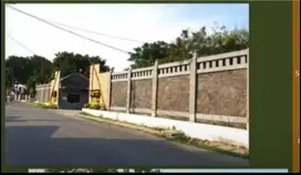Tanah di pinggir jalan raya cikunir cocok untuk gudang atau usaha