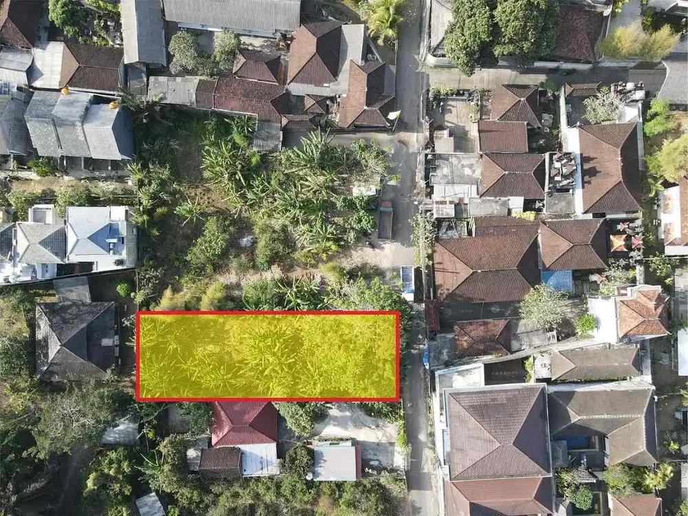 Tanah Strategis Dekat Pantai Balangan Ungasan