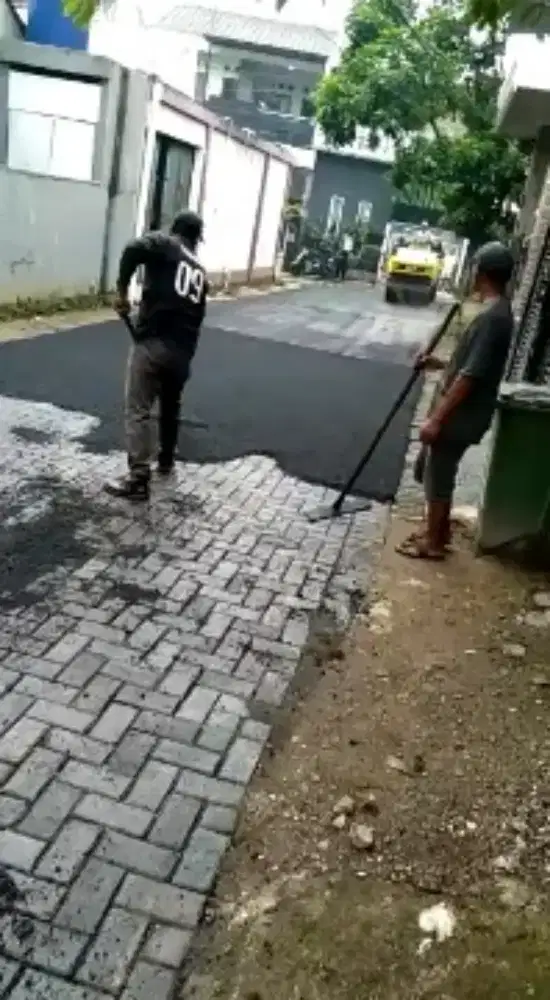 Aspal hotmix pondok cabe