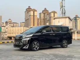 Toyota Vellfire G Atpm tahun 2018 matic siap pakai