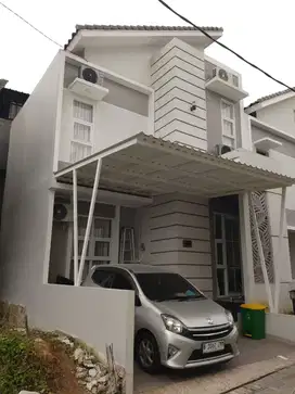 Rumah Syariah Modern di Medina Townhouse Depok Perumahan Syariah Skema Developer Strategis Nyaman dan Bebas Riba SHM IMB Ready Dekat Stasiun Dekat Tol