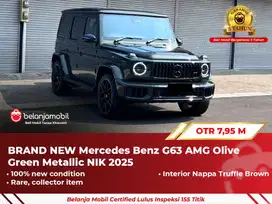 [ GARANSI 5TH ] Mercedes Benz Mercy G63 G 63 AMG Olive Green 2025/2024