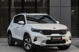 Kia Sonet 1.5 Sunroof AT Matic 2021 Putih Metalik. FULL RECORD!!!