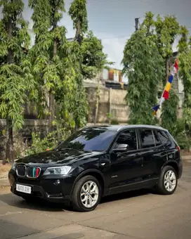 BMW X3 SDrive XLine Hitam 2013 Tdp Murmer Ori Menarik Bu Antik Baru