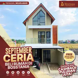 Rumah Siap Huni 2 Lantai Gaya Skandinavian di Solo Timur