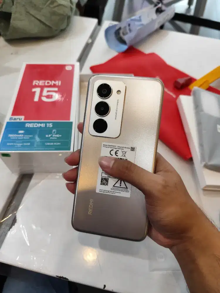 Xiaomi redmi 15 garansi 15 bln