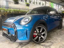 Mini Cooper S Turbo 2023 Biru Panoramic km 2.900 Full Original antik