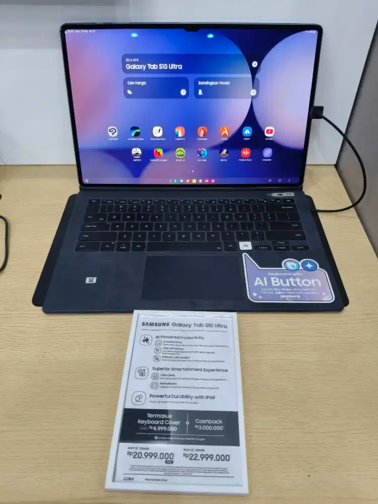 Kredit Samsung Tab S10 Ultra 12/256GB 5G Bisa Free 2x Cicilan