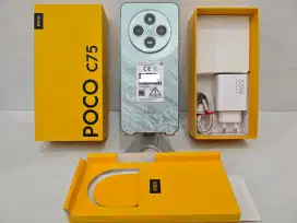 Xiaomi Poco C75 6/128 Gb Likenew 99% Garansi On Sept 26 bs TT/BT