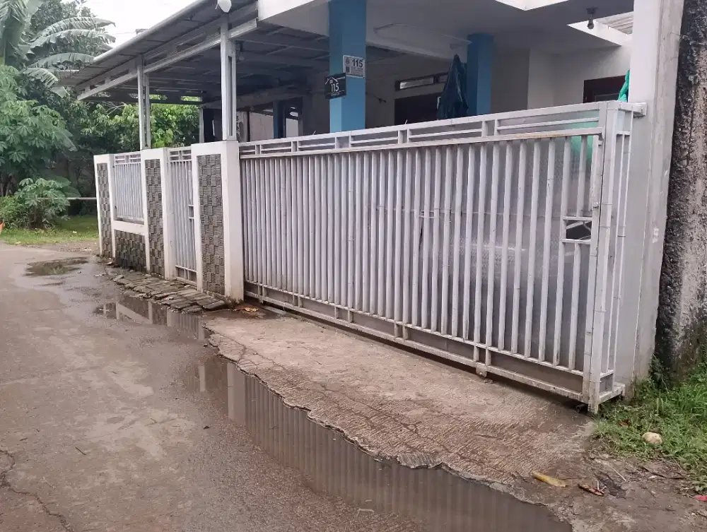 Dijual Pagar Rumah Minimalis Putih