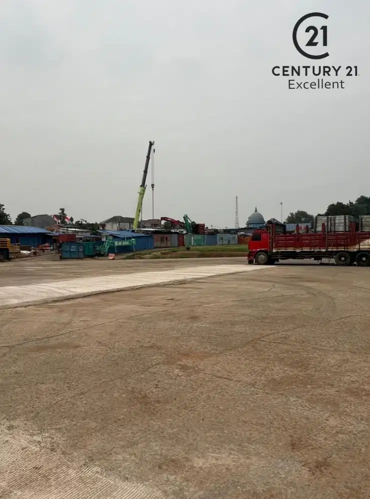 DISEWAKAN LAHAN / OPEN STORAGE DI TAMBUN BEKASI