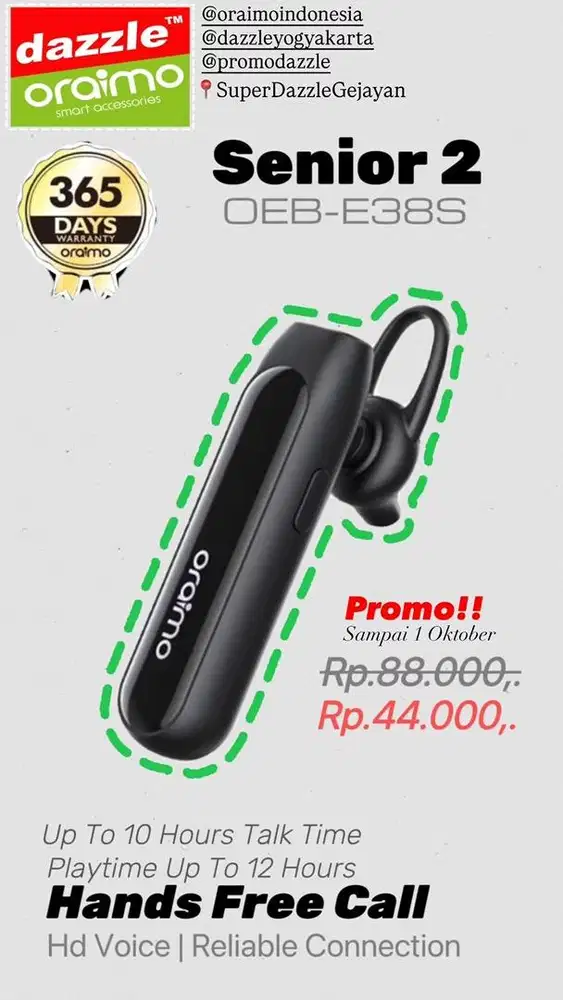 TWS Single Oraimo OEB-E38S