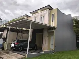 RUMAH DI CLUSTER LEORA alam sutera BANGUNAN BARU