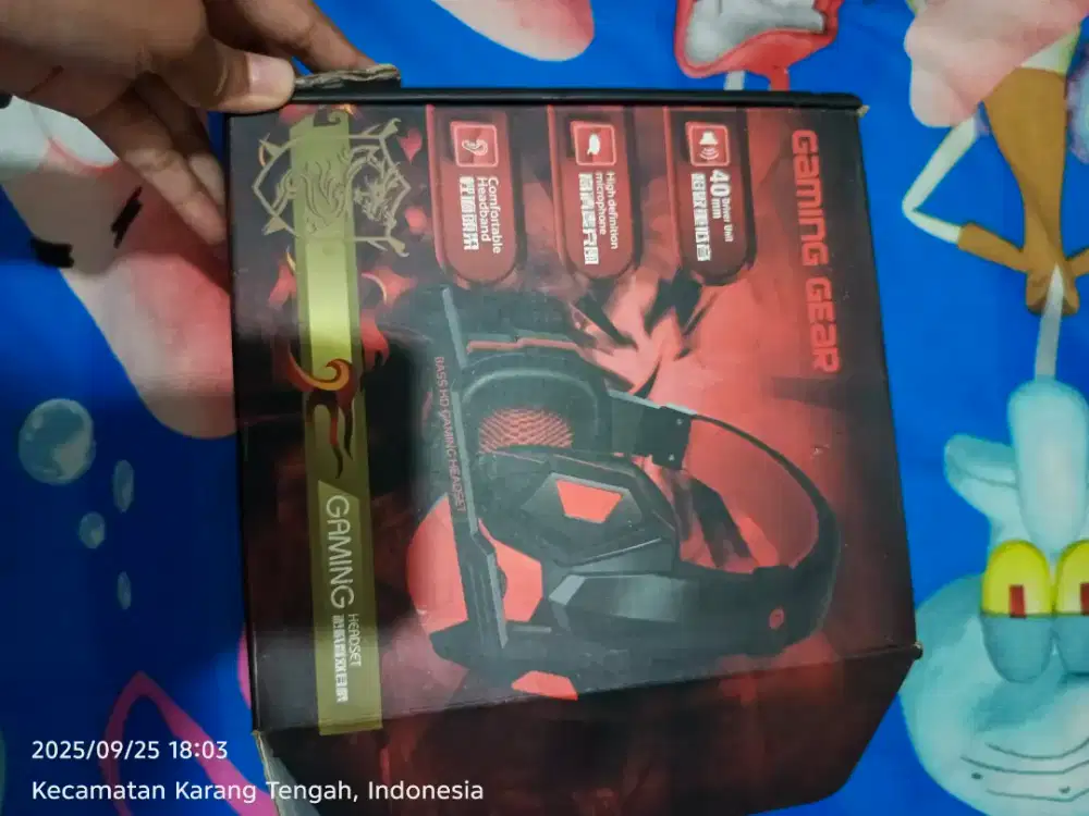 Headset gaming gear