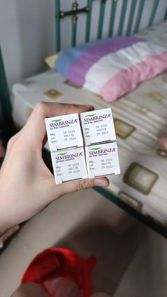 Obat Tetes Mata Simbrinza untuk Glaucoma 5 ml