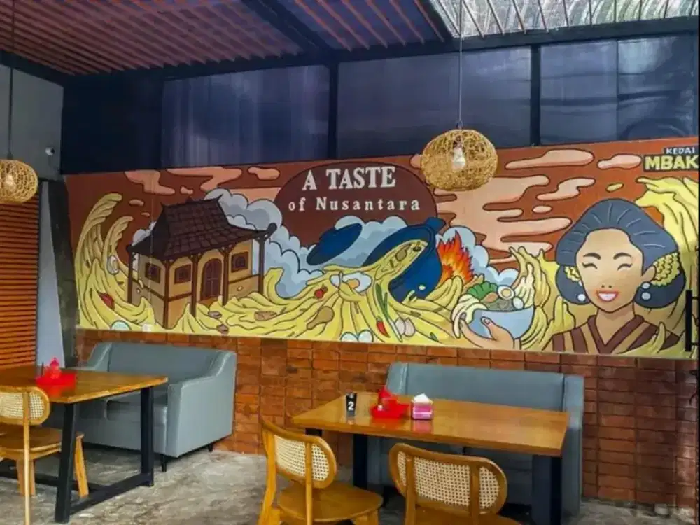Jasa mural lukis dinding jabodetabek