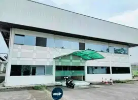 di jual / sewa pabrik luas 1,3 hektar bangunan 7000 m2 bisa pemakaian batu bara dalam kawasan EJIP Cikarang