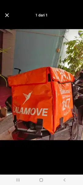 Tas kurir masih baru