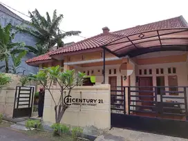 Rumah siap huni 1 lantai di perumahan asri dekat UIN