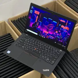 Laptop murah Lenovo Thinkpad X390 Touch Core i7 GEN8 RAM 16/256GB