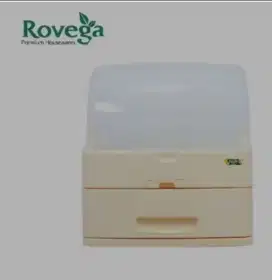 Rak piring plastik 2 susun merek rovega
