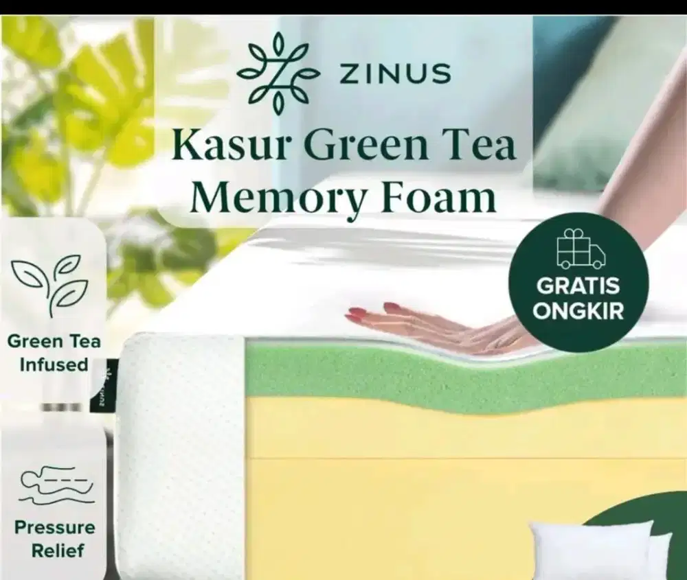 Di jual Kasur+Dipan merk Zinus 160x200