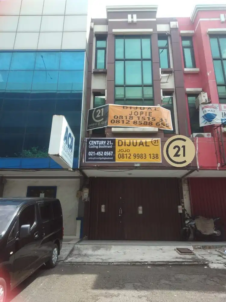 Ruko Boulevard Timur Kelapa Gading 3Lt Eks Cafe & Kantor