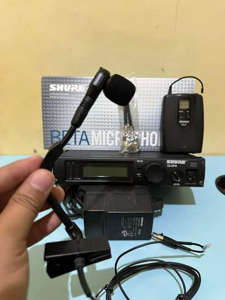 Wireless Shure ULXP14 + mic Shure WB98H/C