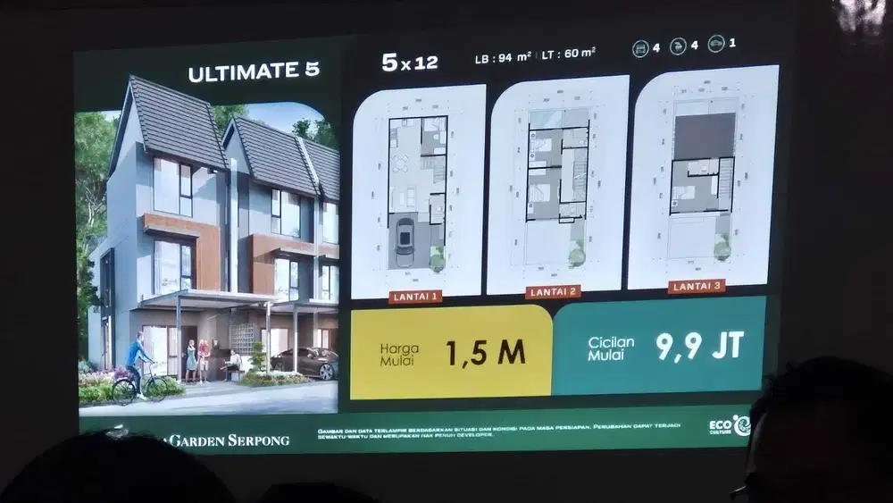 Dijual Rumah Siap Huni Tipe ULTIMATE 5 di CGS