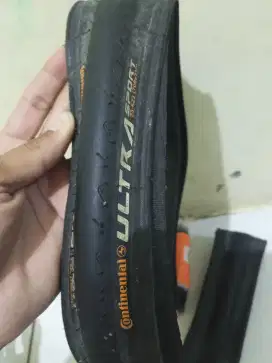 Ban luar copotan bawaan sepeda baru