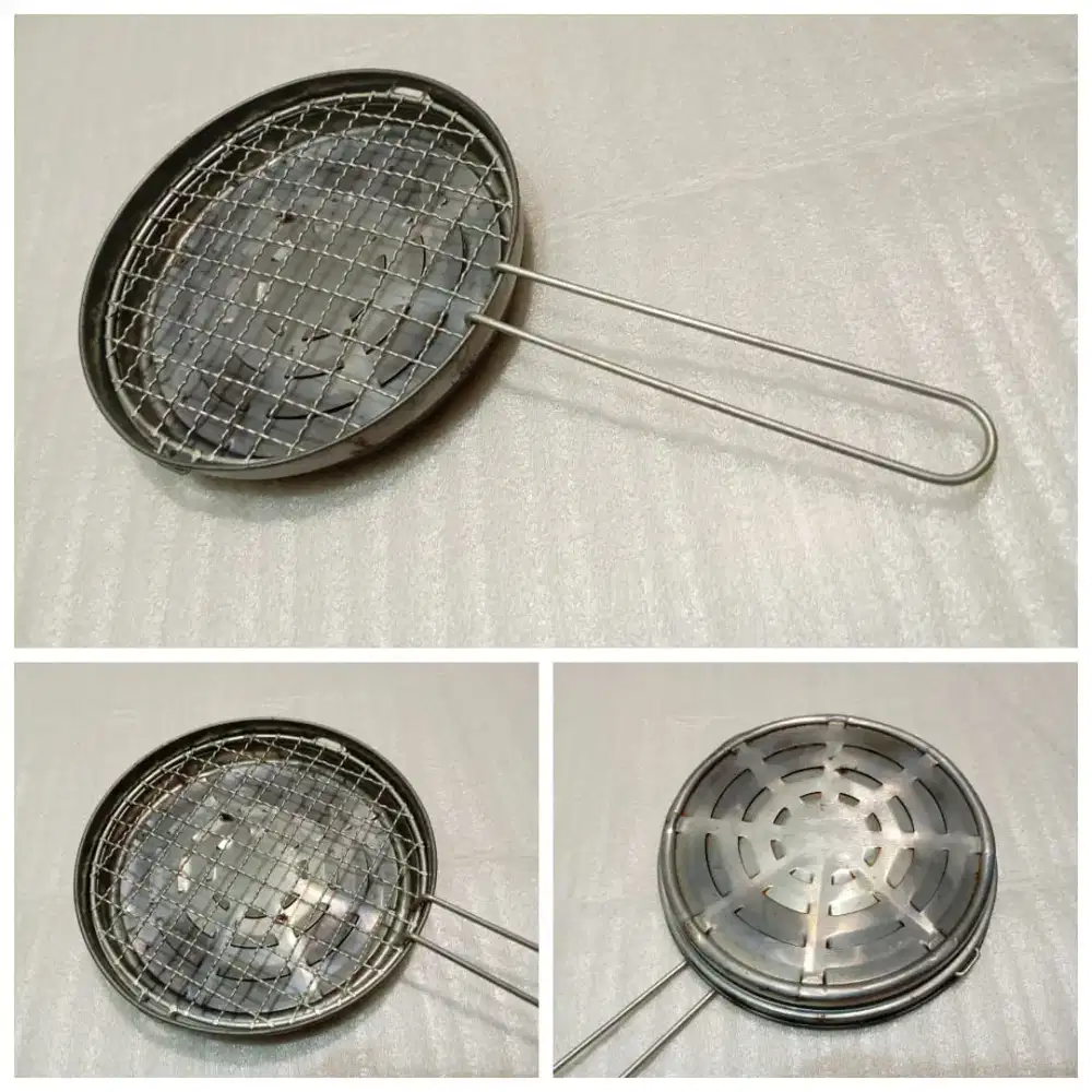 Mini Grill With Handle Bekas