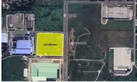 Dijual Tanah Industri Hoek di Dalam Kawasan MM2100 Cikarang Bekasi
