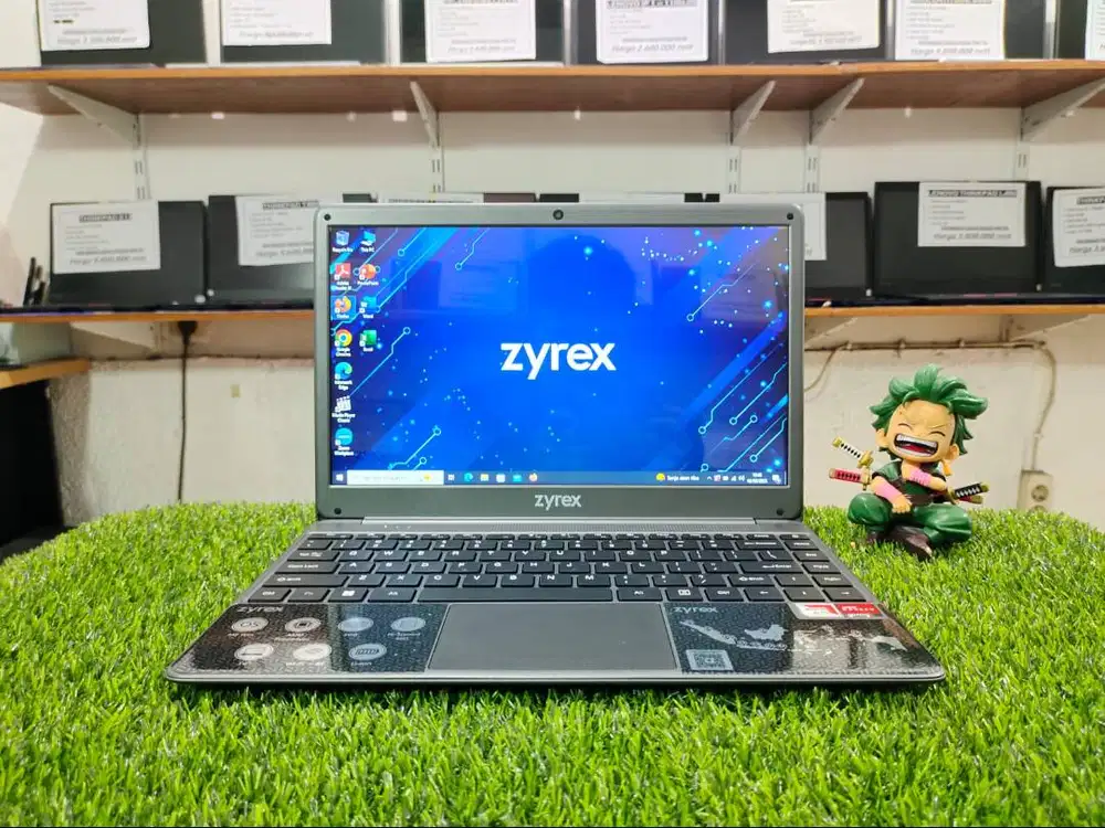 Laptop bekas ZYREX NOTEBOOK KINTAMANI AMD A9-9400 Ram 4GB