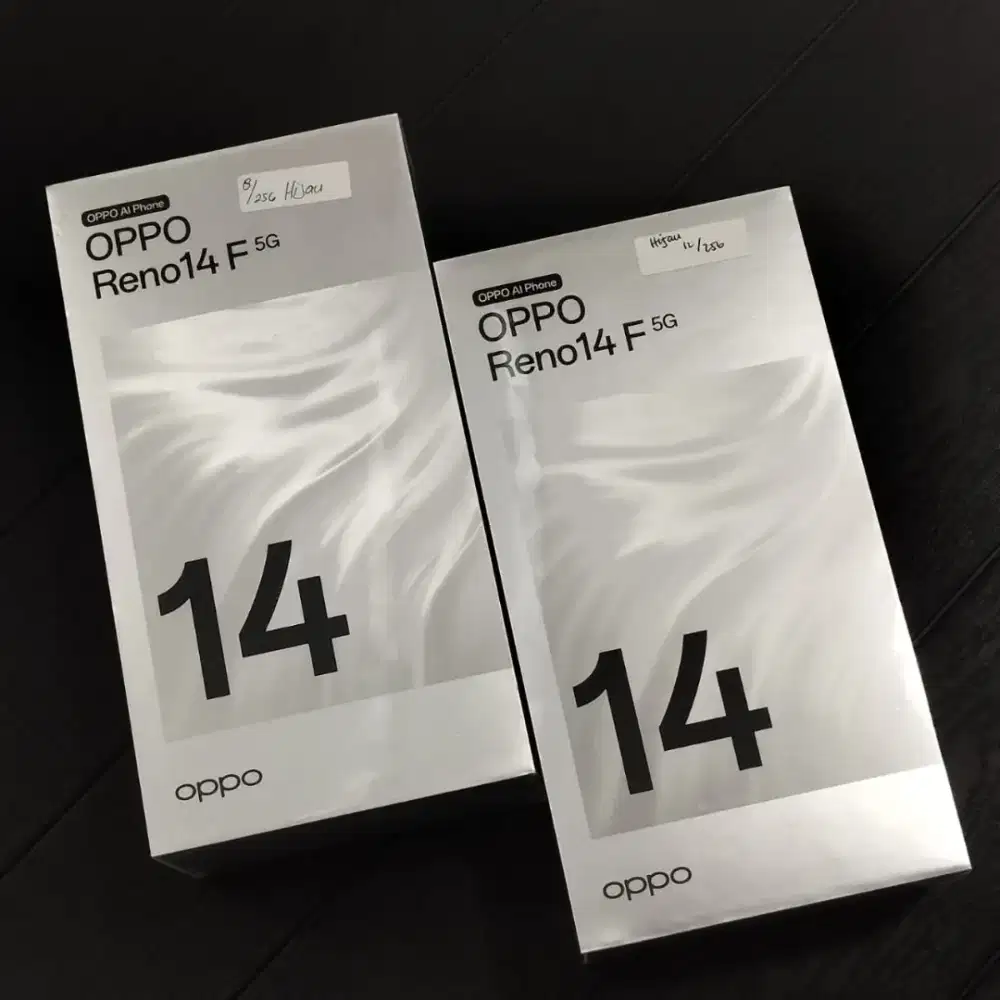 oppo reno 14f 8/256 gb terbaru tahan air