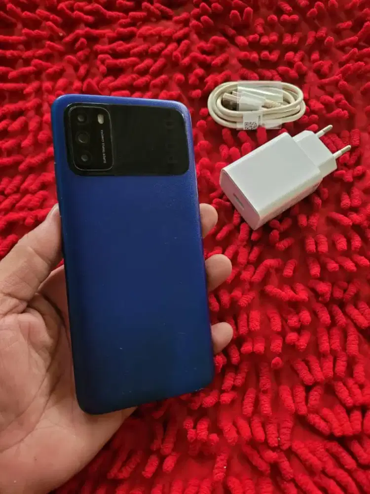 Poco M3 ram 6/128 normal no minus hp charger