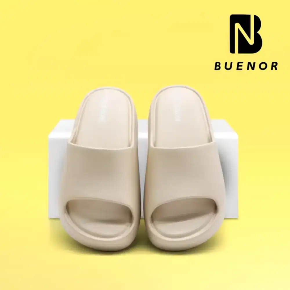 Buenor Sandal Wedges Selop Wanita