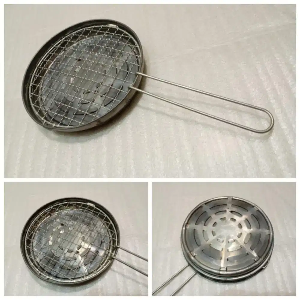 Mini Grill With Handle Bekas