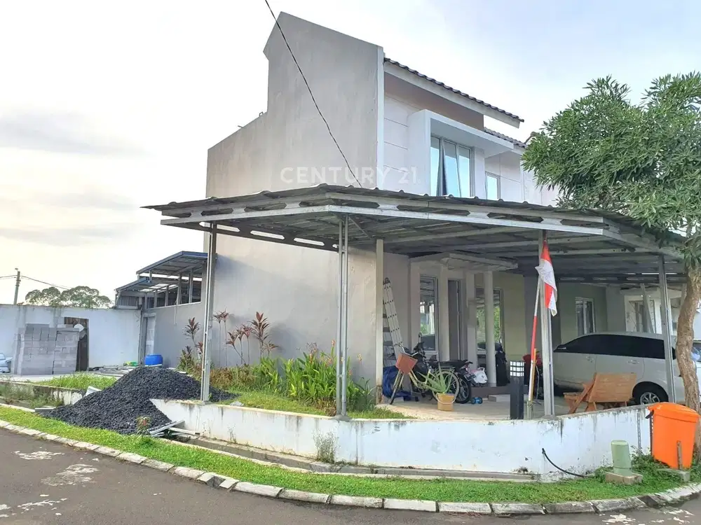 Rumah Hoek Depan Taman Paramount Land Gading Serpong  7097
