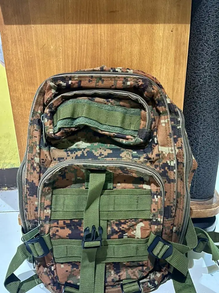 Tas Ransel loreng army