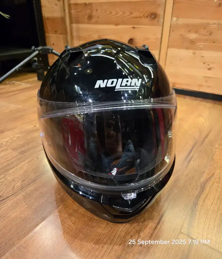 HELM NOLAN FULLFACE NOLAN N60-6 CLASSIC BLACK GLOSSY KODE
